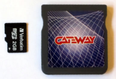 gateay 3ds blue card
